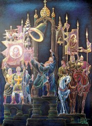 Не дадим топтать врагу Землю Русскую